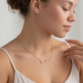 Grandma Necklace in 18ct Gold or Sterling Silver with 3 Chain Styles