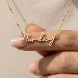 Harley Name Necklace | 18ct Gold, Silver & Vermeil | Ready to Ship