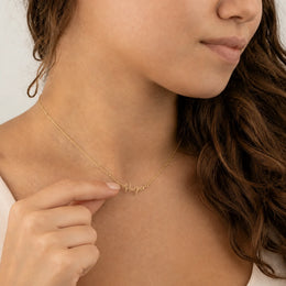 Harper Name Necklace | 18ct Gold, Silver & Vermeil | Ready to Ship