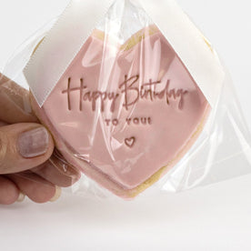Handgemachter "Happy Birthday" Keks