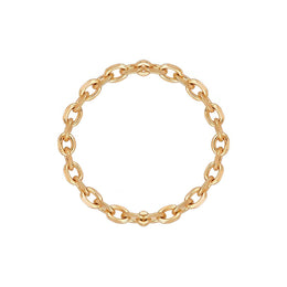 Anchor Chain Necklace in 18ct Gold or Sterling Silver – 14" to 20" Sizes