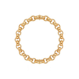 Belcher Chain Necklace in 18ct Gold or Sterling Silver – 14" to 20" Lengths