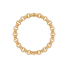 Belcher Chain Necklace in 18ct Gold or Sterling Silver – 14" to 20" Lengths