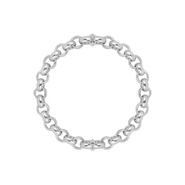 Belcher Chain Necklace in 18ct Gold or Sterling Silver – 14" to 20" Lengths