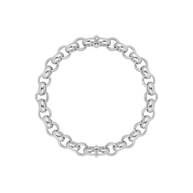 Belcher Chain Necklace in 18ct Gold or Sterling Silver – 14" to 20" Lengths