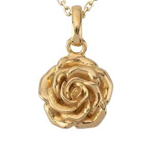 HeyBigDay Charm June Birth Flower Pendant – Rose & Honeysuckle