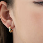 HeyBigDay Earrings Line Trio Hoop Stud Earrings