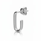 HeyBigDay Earrings Square J Hoop Earrings