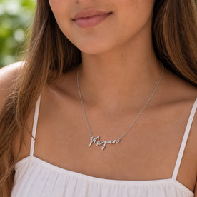 Personalised Kids Name Necklace | Gold or Silver | HBD