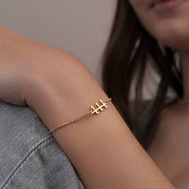 Custom Angel Number Bracelet – Personalised Jewellery – Up to 4 Digits