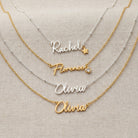 HeyBigDay Necklace Custom Name Necklace – Gold, Silver & Vermeil