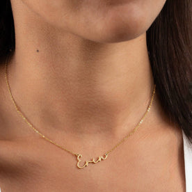 Erin Name Necklace | 18ct Gold, Silver & Vermeil | Ready to Ship