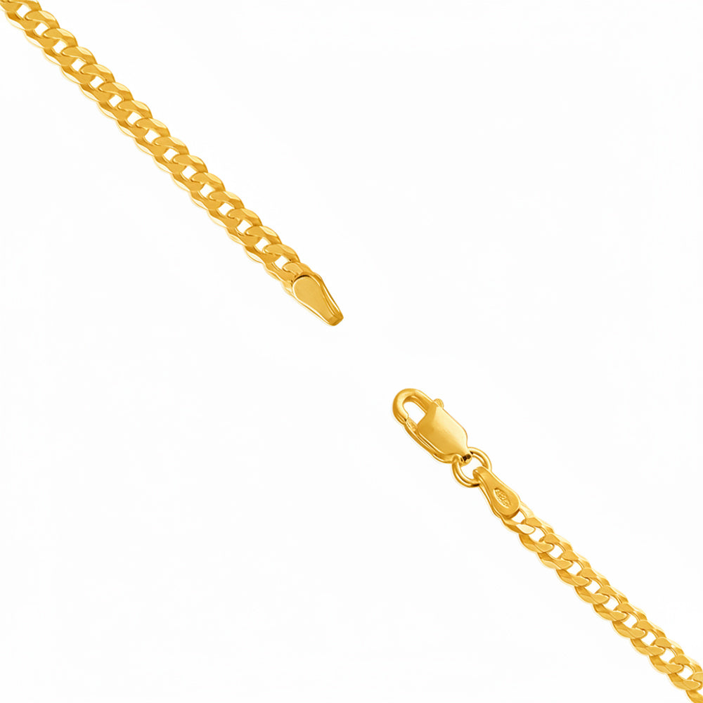HeyBigDay Necklace Flat Curb Chain