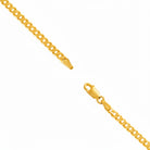 HeyBigDay Necklace Flat Curb Chain