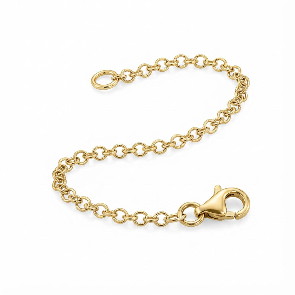 HeyBigDay Necklace Gold 4 Inch Chain Extender