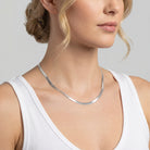 HBD Necklace Herringbone Necklace