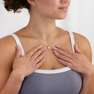 HeyBigDay Necklace Star-Set Cubic Zirconia Heart Necklace