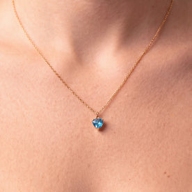 Heart Birthstone Necklace