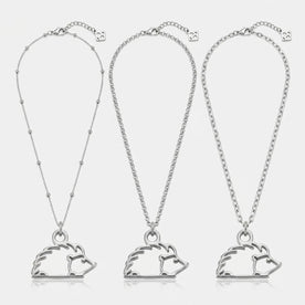 Hedgehog Charm Necklace & Bracelet