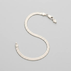 Diamond-Cut Herringbone Bracelet 19.5cm/7.5in in Gold or Silver