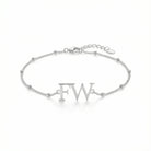 HeyBigDay Bracelet Double Letter Initials Bracelet