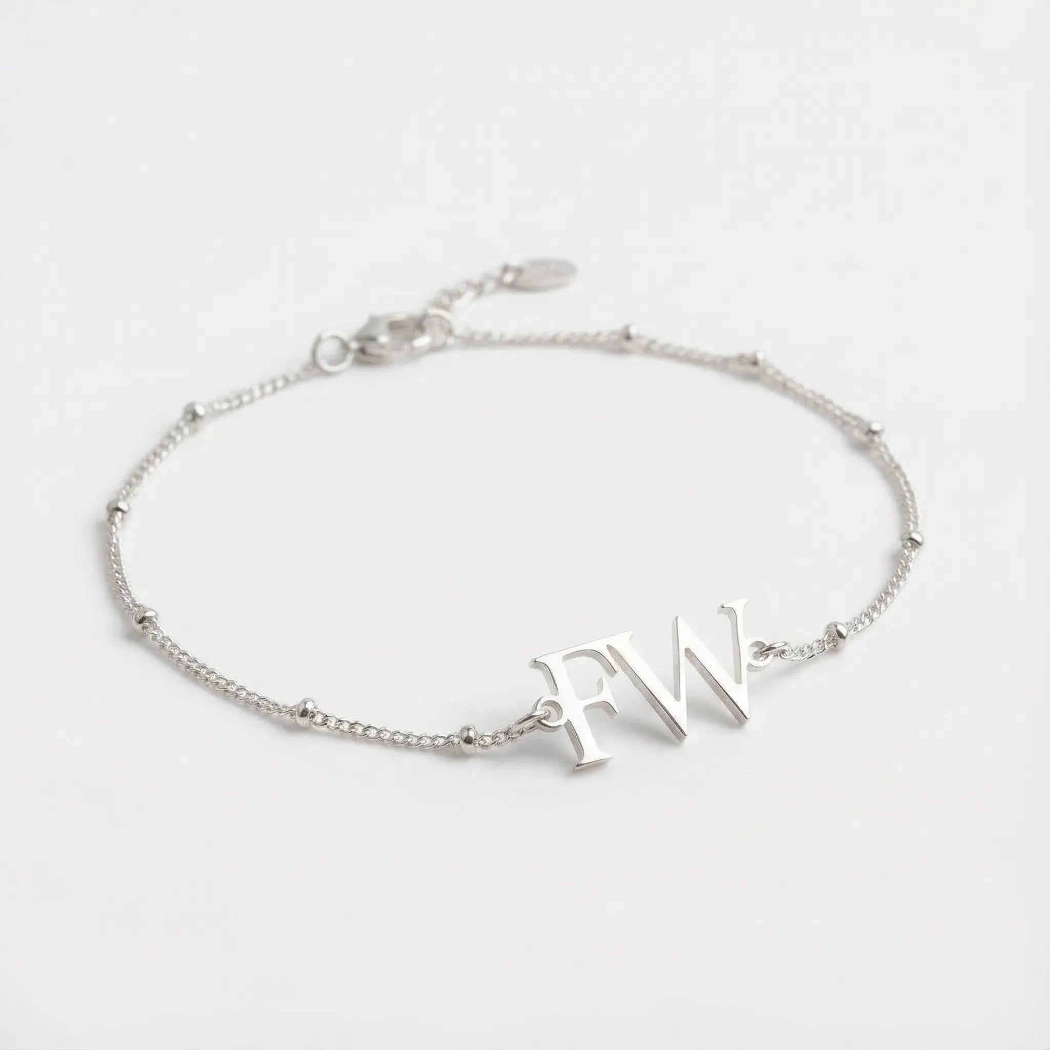 HeyBigDay Bracelet Double Letter Initials Bracelet