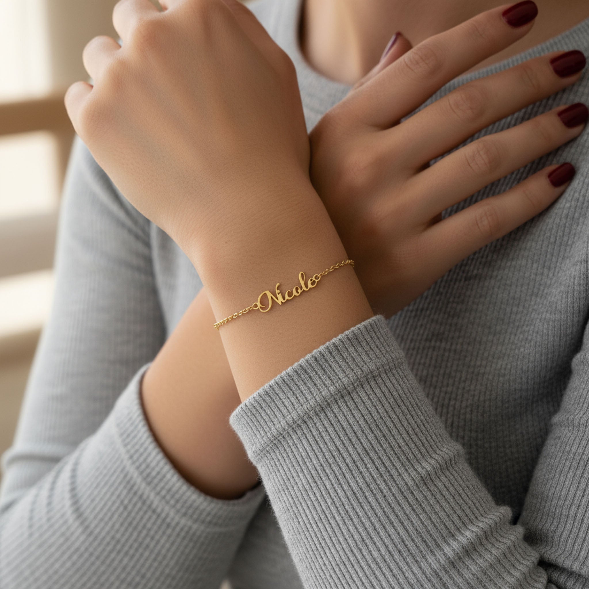 HeyBigDay Bracelet Personalised Name Bracelet