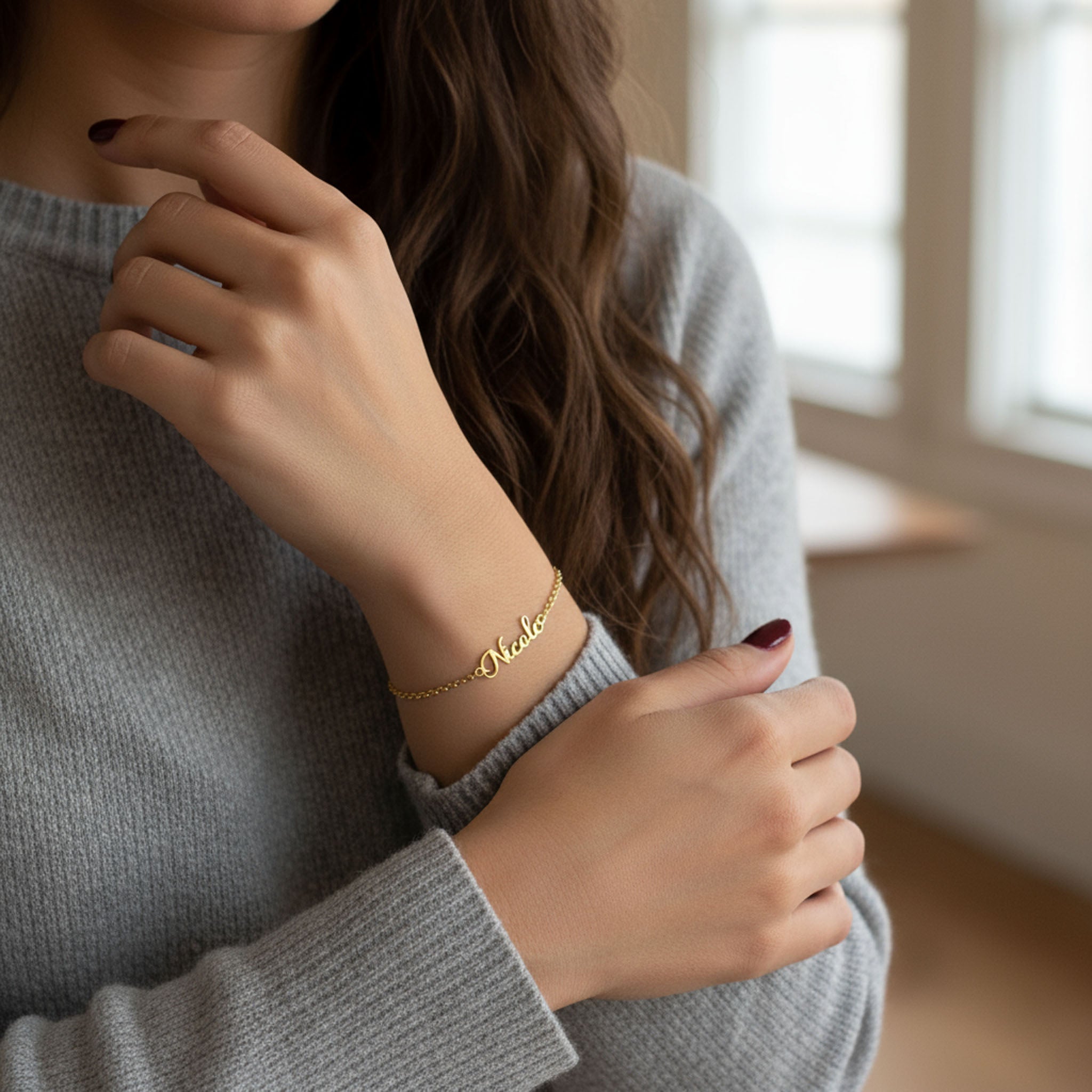 HeyBigDay Bracelet Personalised Name Bracelet