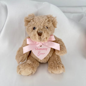 To the Beautiful Mum-to-Be Bracelet Set & Personalised Teddy Bear