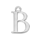 HeyBigDay Charm B Silver Letter Charm