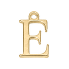 HeyBigDay Charm E Gold Letter Charm