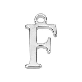 F Initial | Gold or Silver Add-On Charm - HBD
