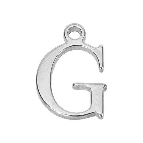 G Initial | Gold or Silver Add-On Charm - HBD