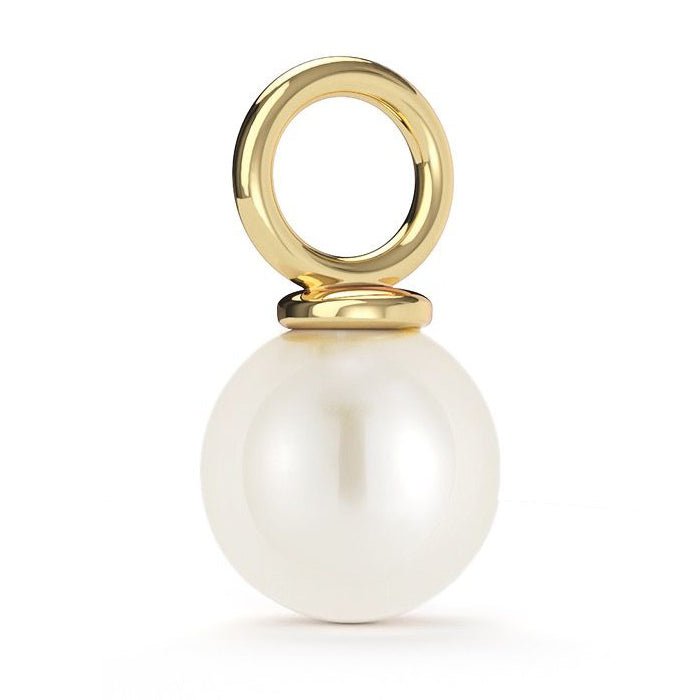 Pearl | Gold or Silver Add-On Charm - HBD