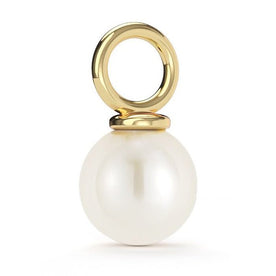 Pearl | Gold or Silver Add-On Charm - HBD
