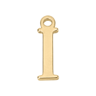 HeyBigDay Charm I Gold Letter Charm