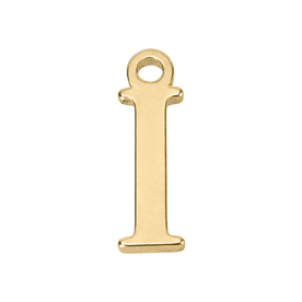 I Initial | Gold or Silver Add-On Charm - HBD