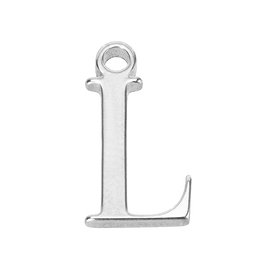 L Initial | Gold or Silver Add-On Charm - HBD