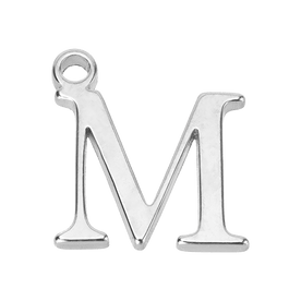 M Initial | Gold or Silver Add-On Charm - HBD