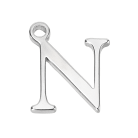 N Initial | Gold or Silver Add-On Charm - HBD