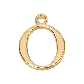 O Initial | Gold or Silver Add-On Charm - HBD