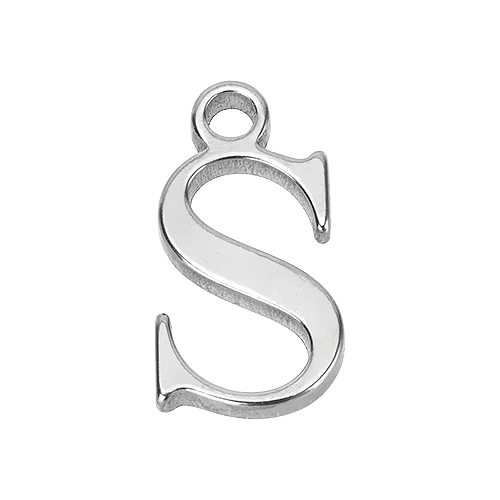 Charm S Silver Letter Charm HBD S Silver Letter Charm