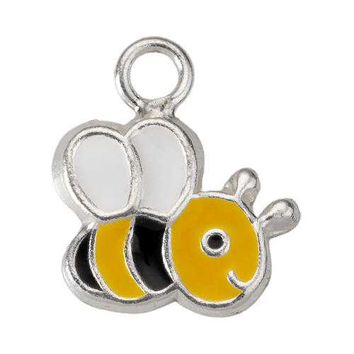 Kids Bee | Silver Add-On Charm - HBD