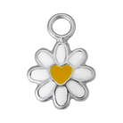 HeyBigDay Charm Silver Flower Charm