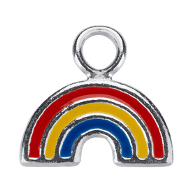 Kids Rainbow | Silver Add-On Charm - HBD
