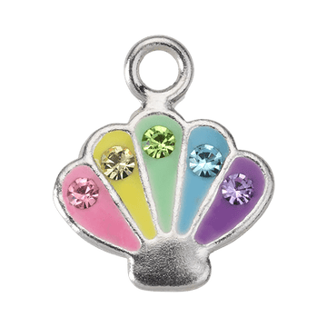 Seashell Charm - silver