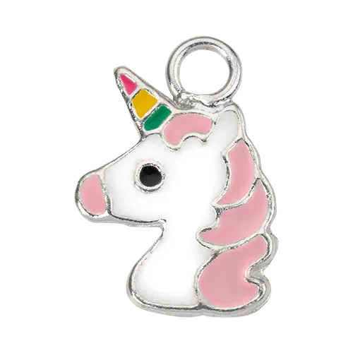 Silver Unicorn Charm