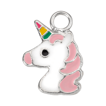 Unicorn Charm - silver