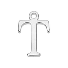 HeyBigDay Charm T Silver Letter Charm