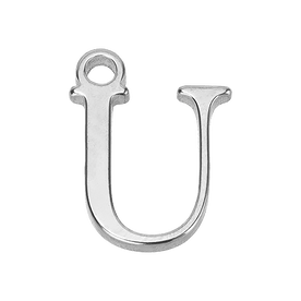 U Initial | Gold or Silver Add-On Charm - HBD